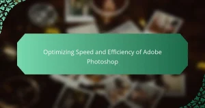 Optimizing Speed and Efficiency of Adobe Photoshop