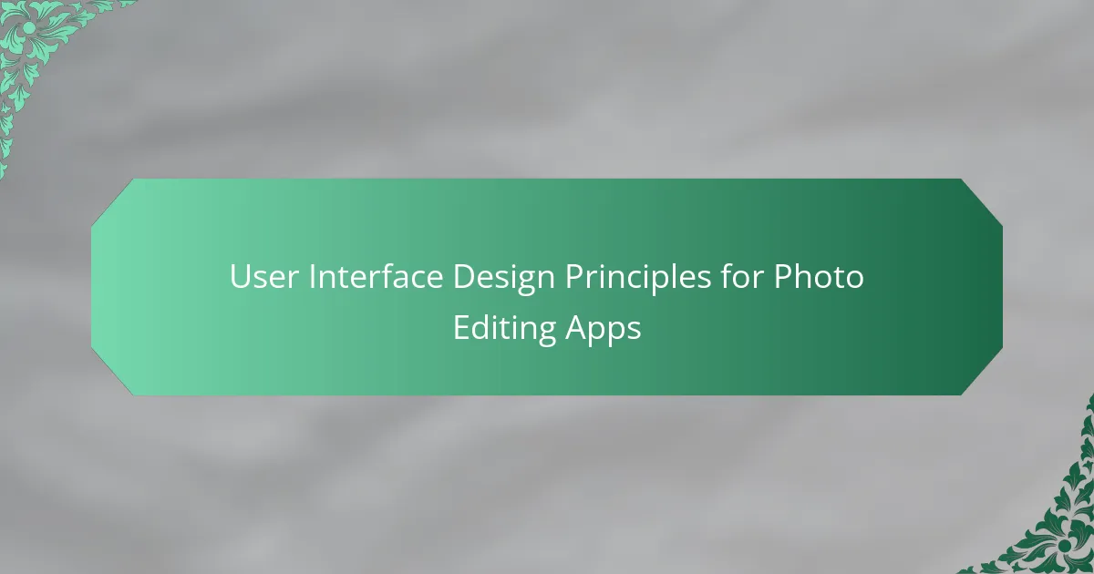 User Interface Design Principles for Photo Editing Apps - toucheditapp.com